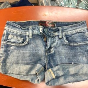Ladies jean shorts